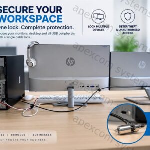 Workspace Cable Lock in Kigali | Secure Office Gear